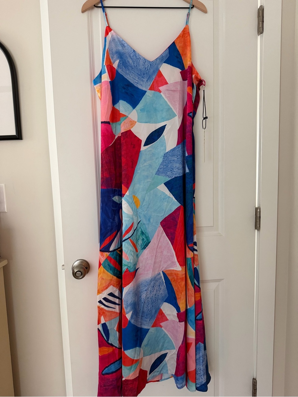 Nicole Miller Multicolor Slip Maxi Dress